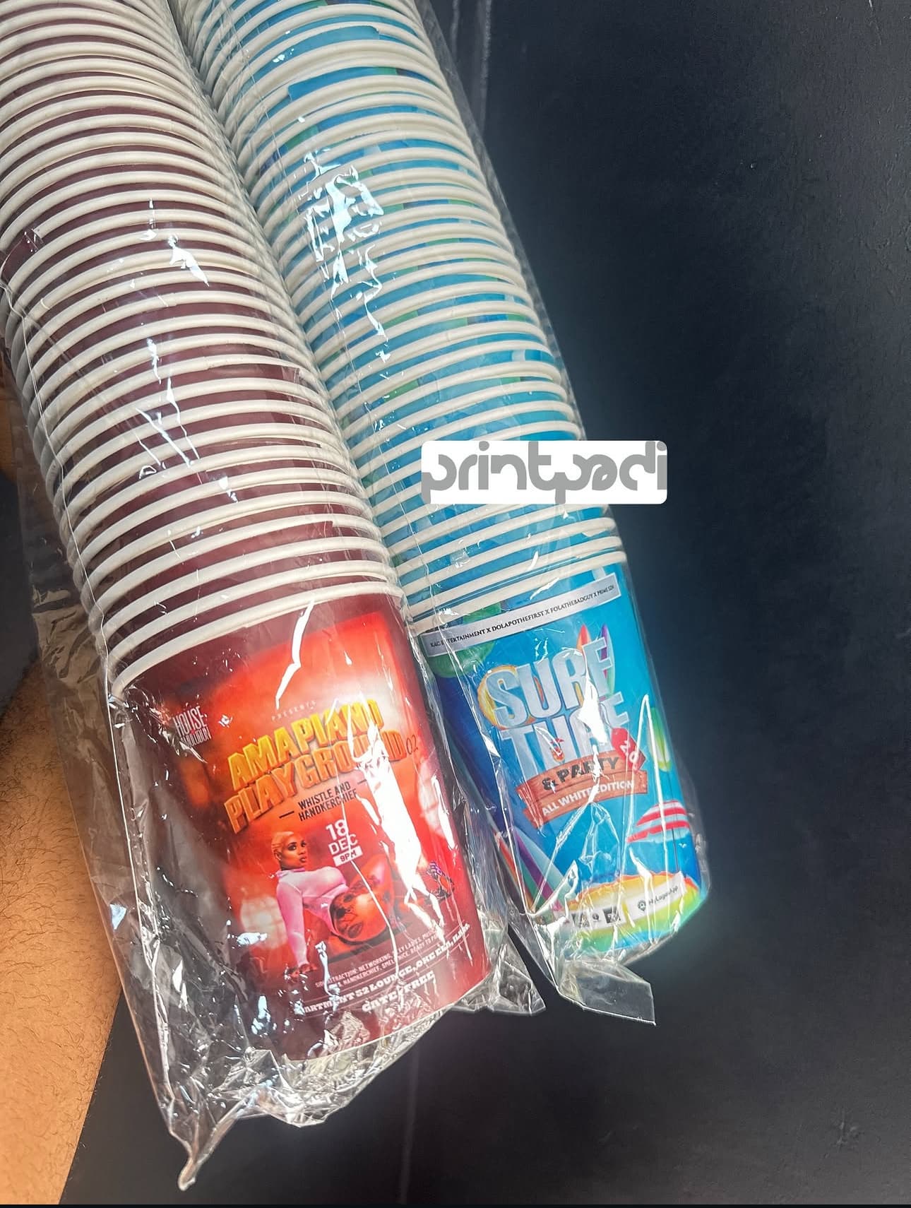 12oz Custom Printed Paper Cups — image 3