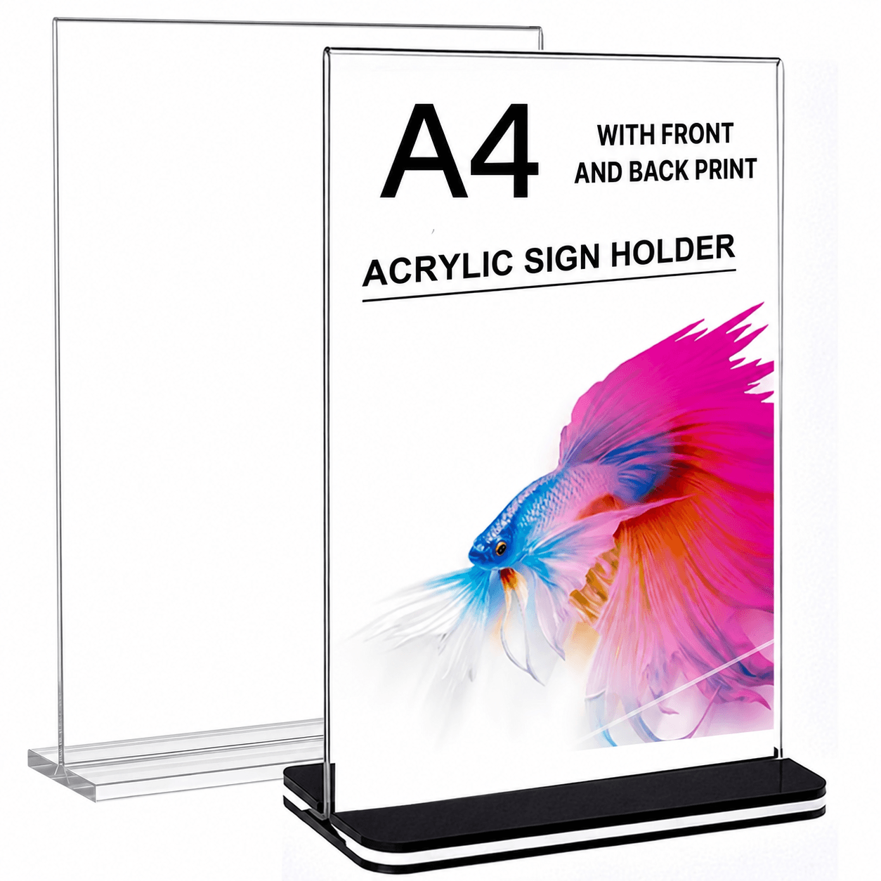 A4 Acrylic Display Table Stand