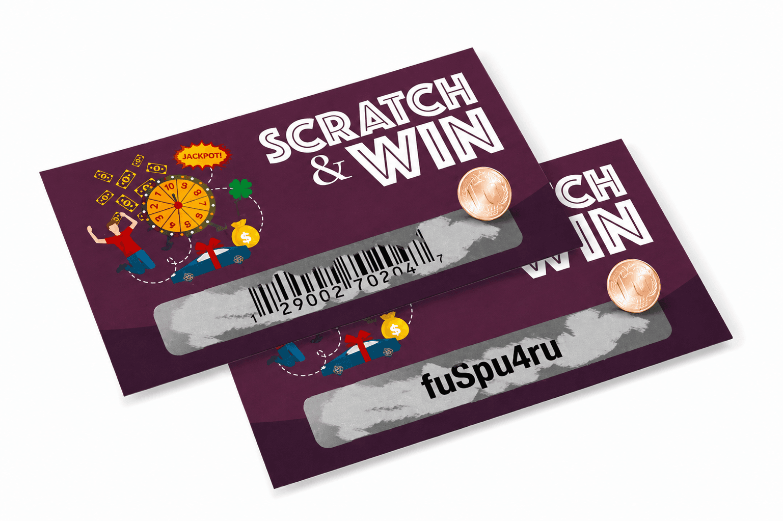 Branded Scratch Cards