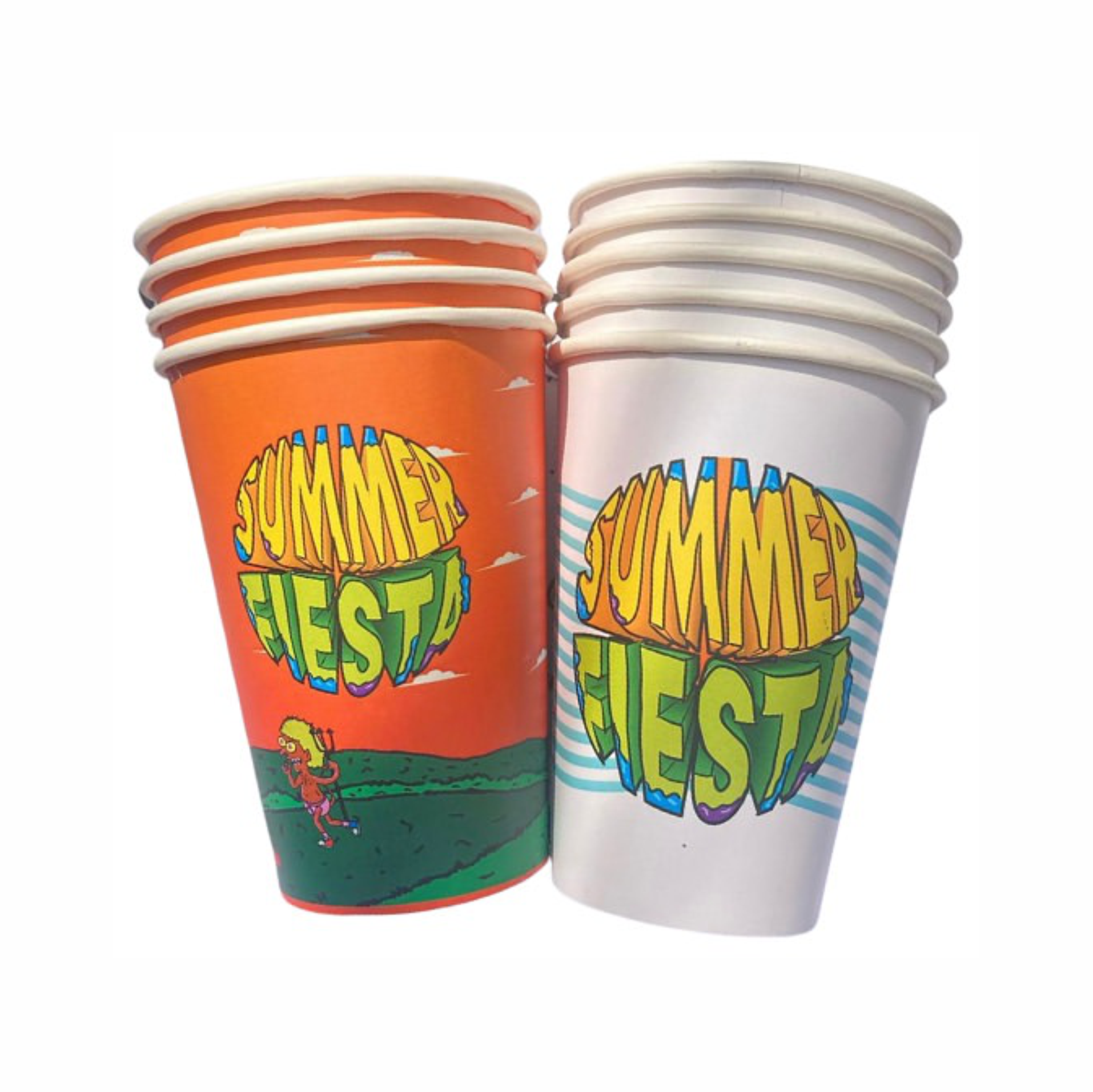12oz Custom Printed Paper Cups