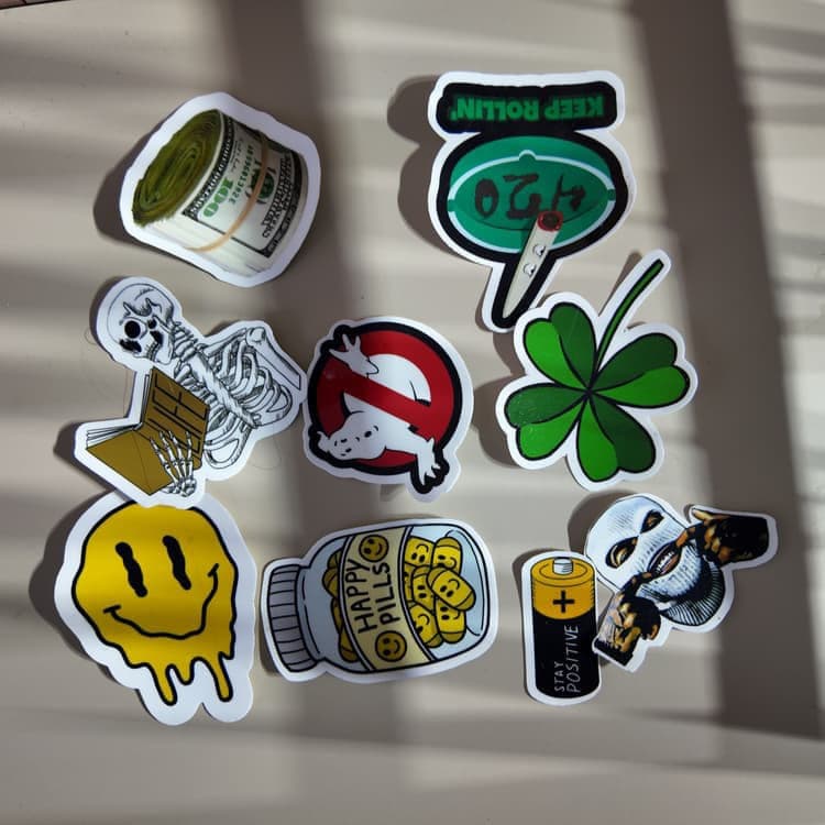 420 Stickers Set