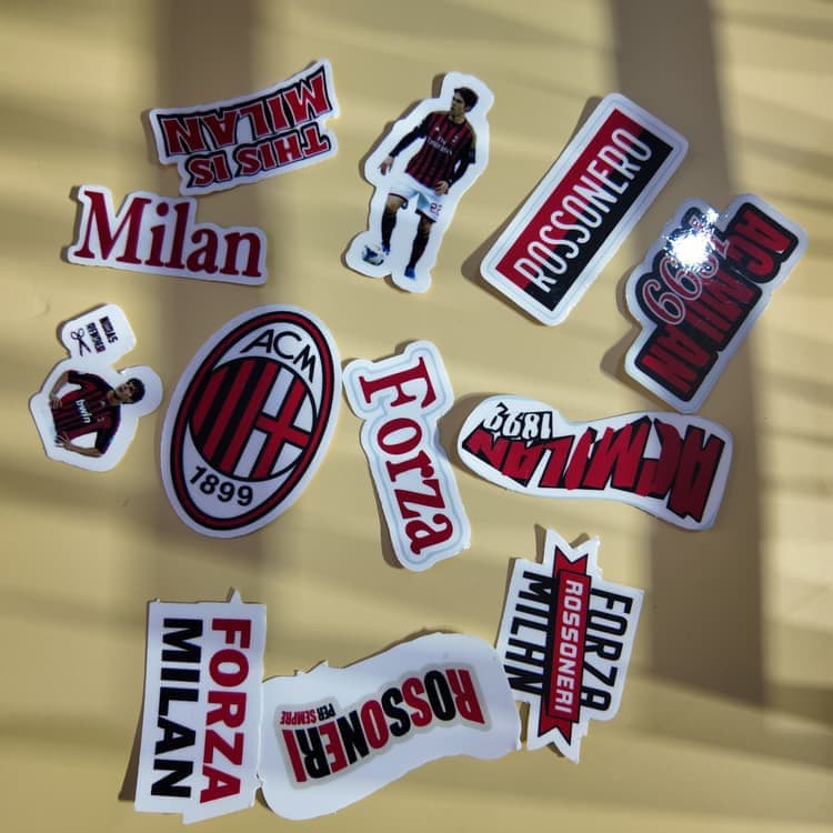 AC Milan i Sticker Set