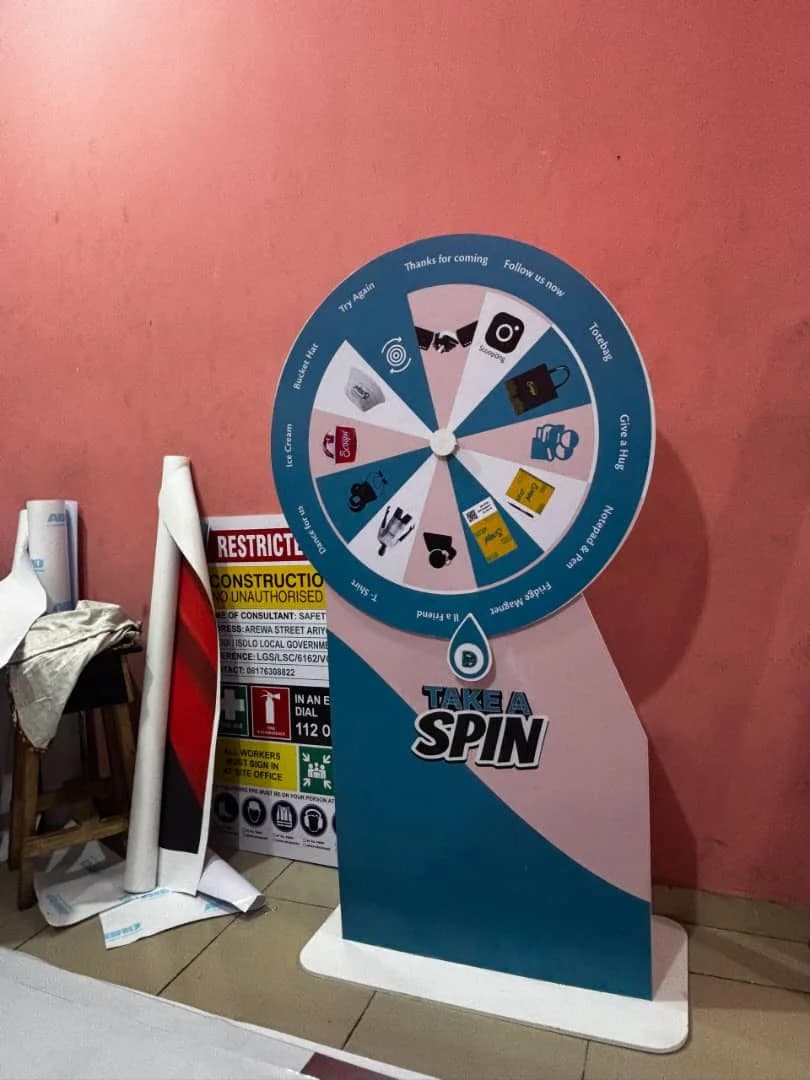 Custom Branded Spin Wheel — image 2
